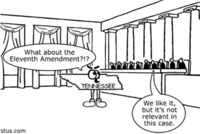 11th amendment illustration